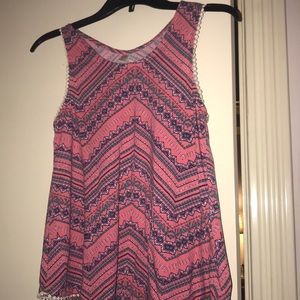 Pink Tribal Print Shirt